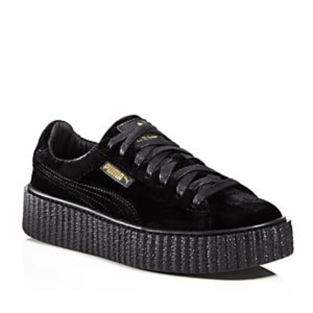 Fenty x Puma Black Velvet Creepers
